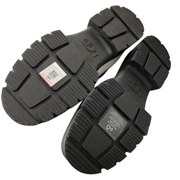 UGG BOOTS WOMEN'S 8 WHITE‎ LEATHER ASHTON CHELSEA  Waterproof Pull-on - Picture 10 of 11